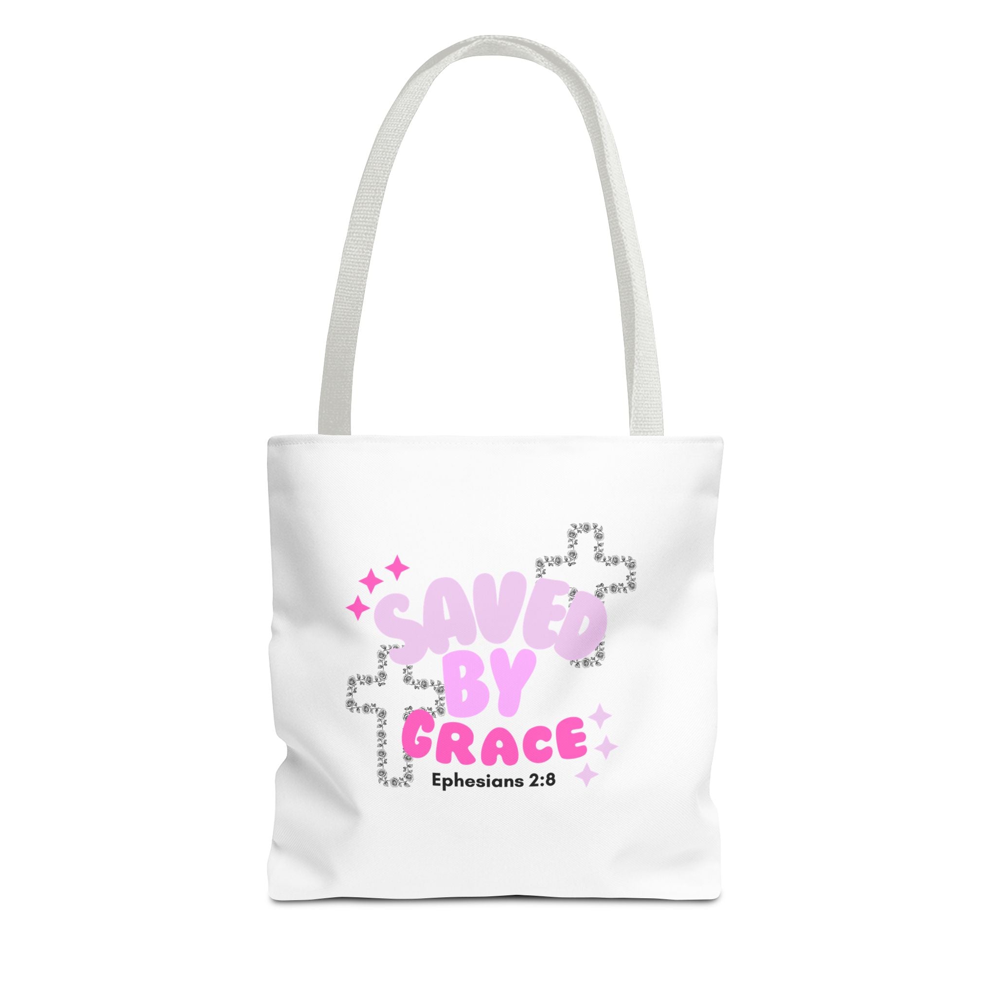 Saved by Grace Tote Bag