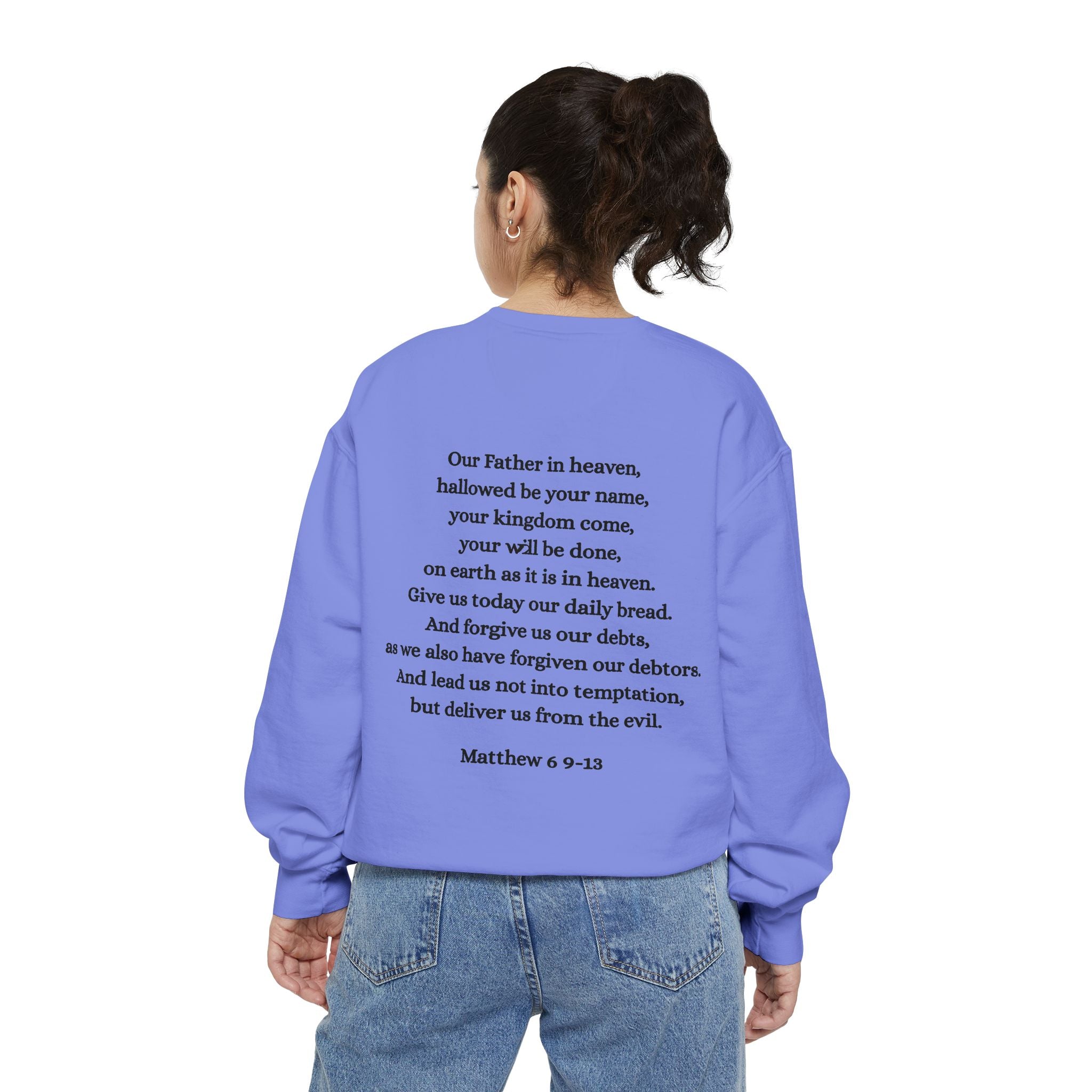 Pray Like Jesus Unisex Crewneck